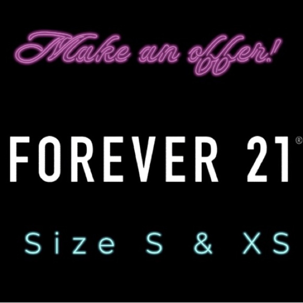⭐️Forever21⭐️ make an offer ⭐️ DO NOT BUY❗️